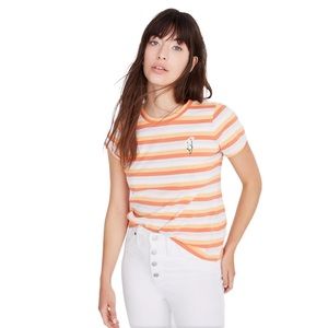 Madewell Daisy Embroidered Vintage Fit Tee